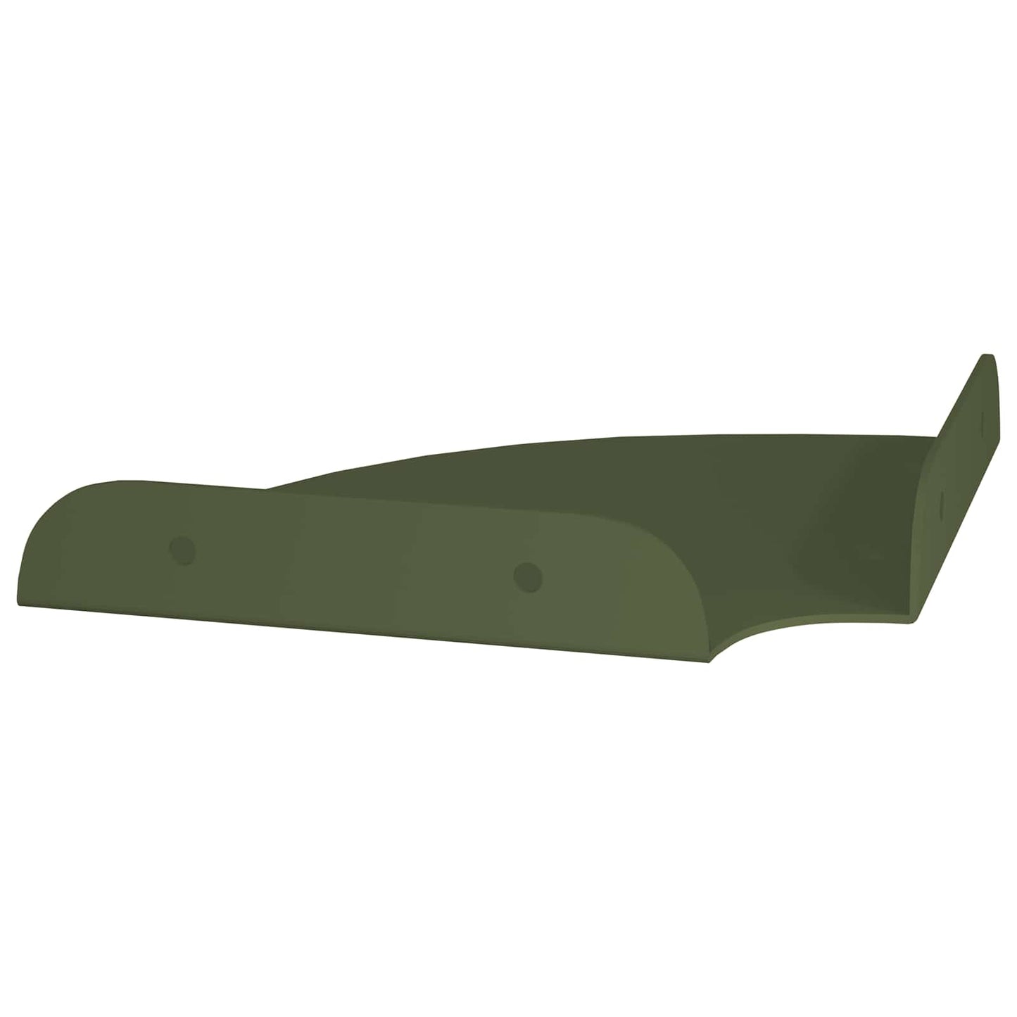 vidaXL Floating Shelf with Shelf 4 pcs Olive Green 15 x 15 x 2 cm