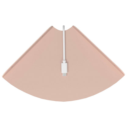 vidaXL Floating Shelf with Shelf 2 pcs Pink 18 x 18 x 2 cm