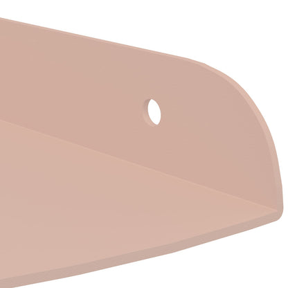 vidaXL Floating Shelf with Shelf 4 pcs Pink 18 x 18 x 2 cm