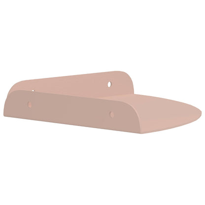 vidaXL Floating Shelf with Shelf 4 pcs Pink 18 x 18 x 2 cm
