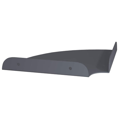 vidaXL Floating Shelf with Shelf 2 pcs Anthracite 18 x 18 x 2 cm