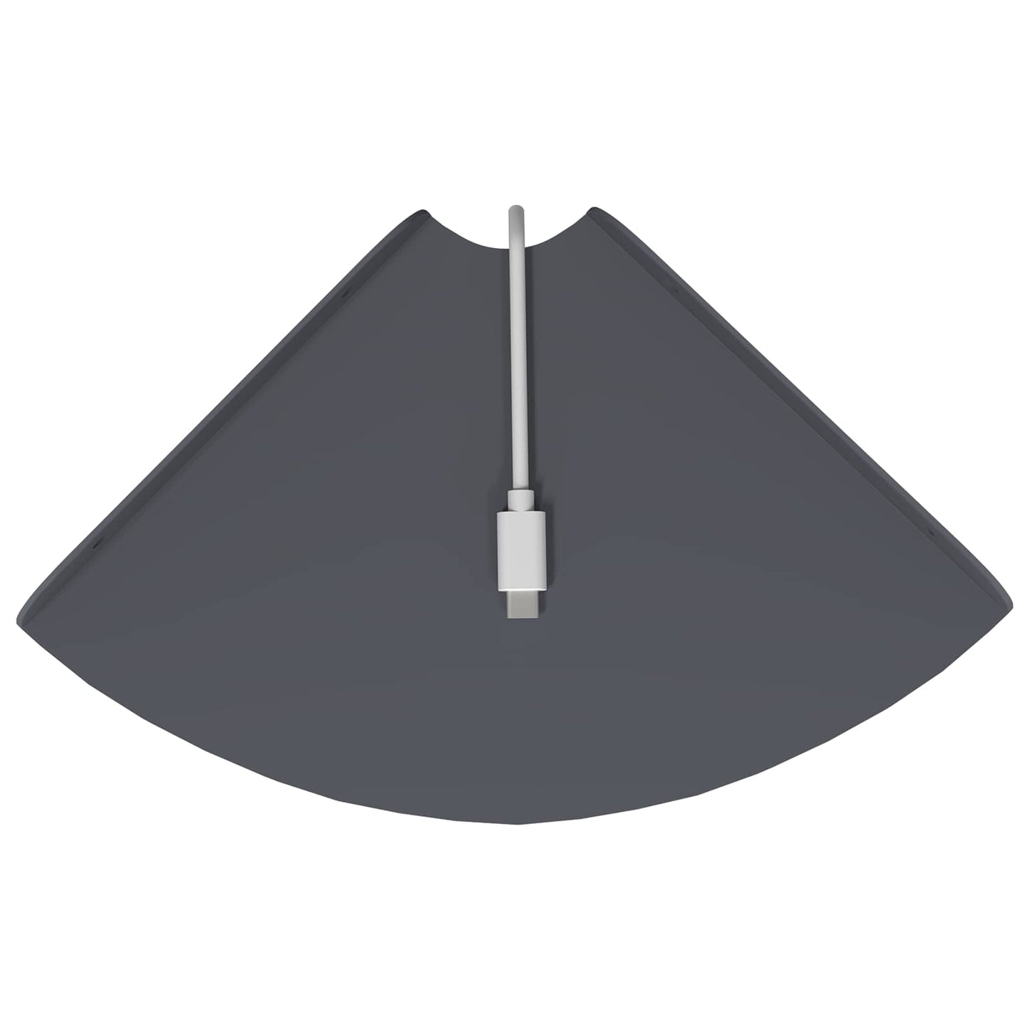 vidaXL Floating Shelf with Shelf 2 pcs Anthracite 18 x 18 x 2 cm