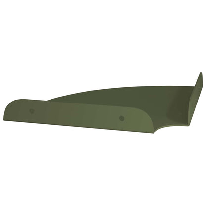 vidaXL Floating Shelf with Shelf 4 pcs Olive Green 18 x 18 x 2 cm