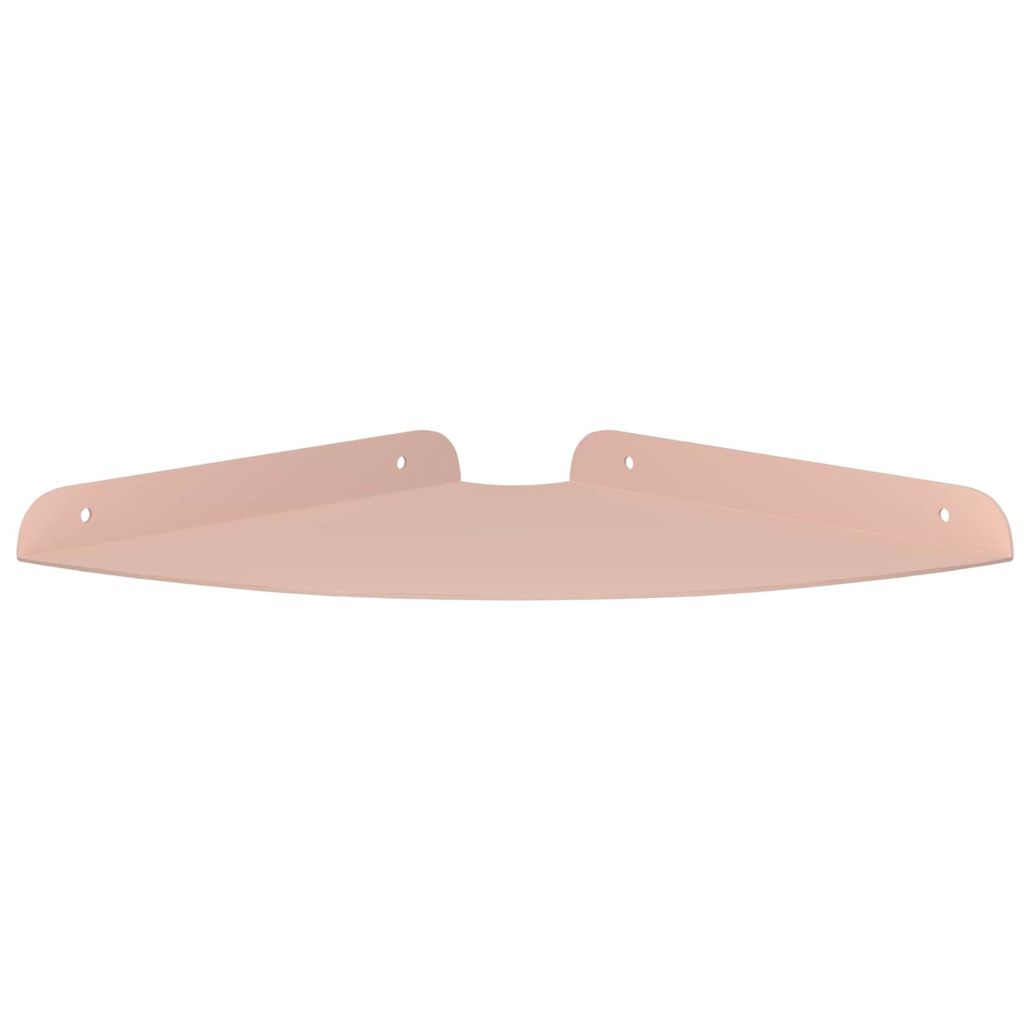 vidaXL Floating Shelf with Shelf 2 pcs Pink 24 x 24 x 2 cm