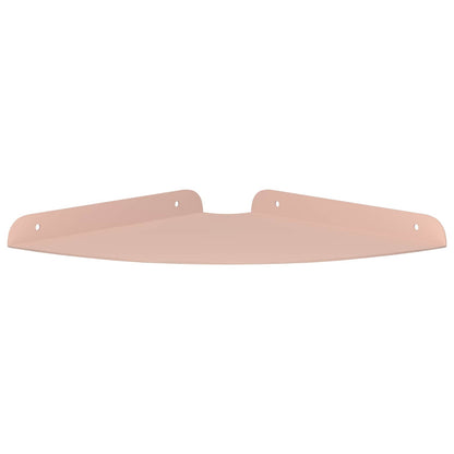 vidaXL Floating Shelf with Shelf 2 pcs Pink 24 x 24 x 2 cm