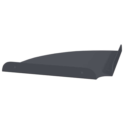 vidaXL Floating Shelf with Shelf 4 pcs Anthracite 24 x 24 x 2.3 cm
