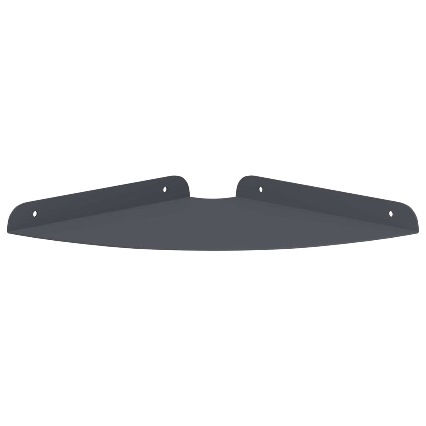 vidaXL Floating Shelf with Shelf 4 pcs Anthracite 24 x 24 x 2.3 cm