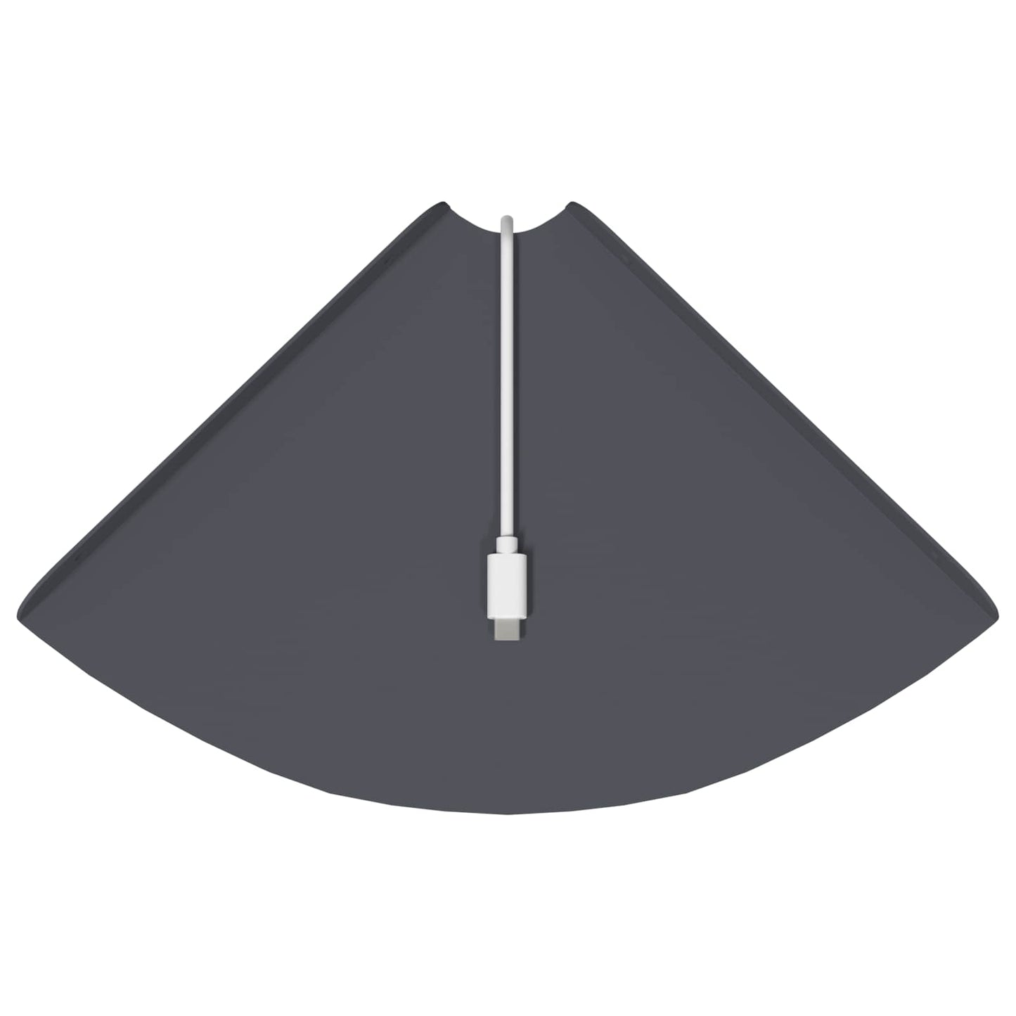 vidaXL Floating Shelf with Shelf 4 pcs Anthracite 24 x 24 x 2.3 cm