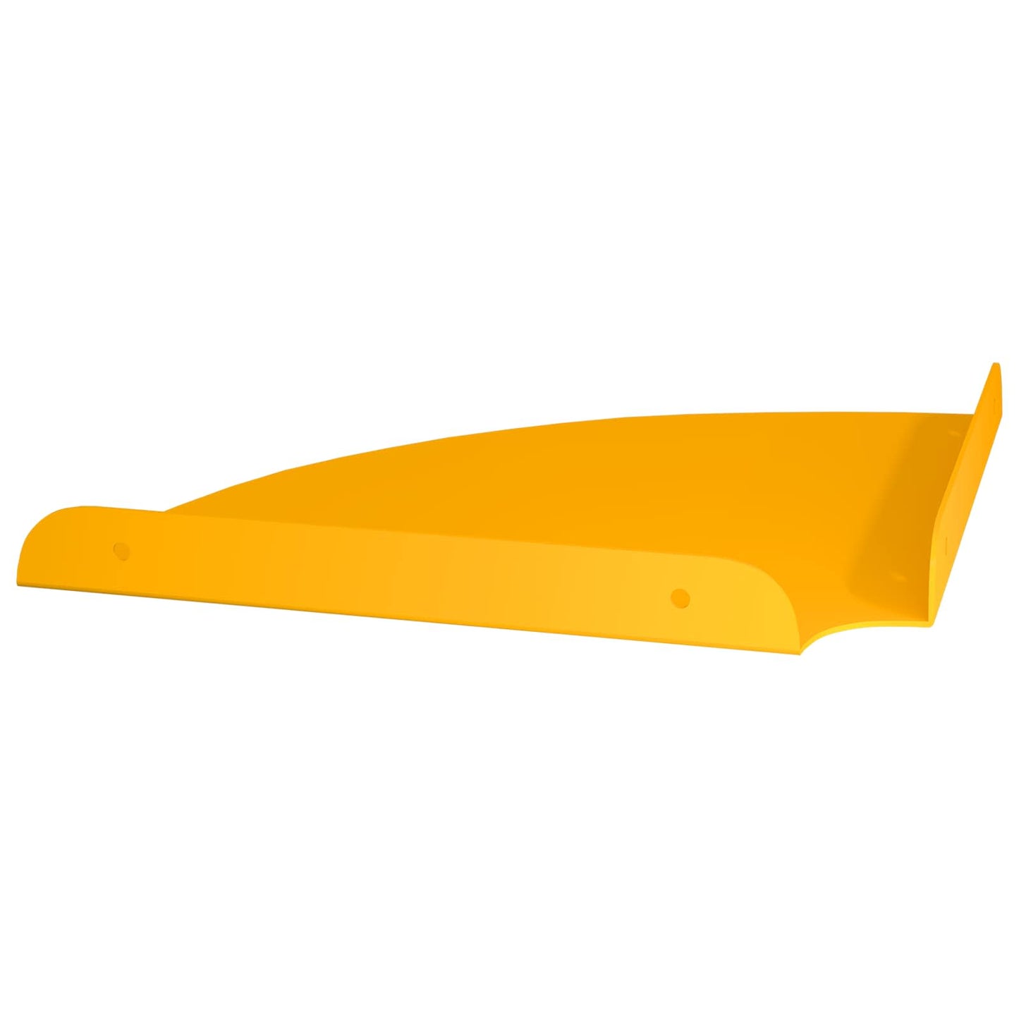 vidaXL Floating Shelf with Shelf 2 pcs Mustard Yellow 24 x 24 x 2 cm
