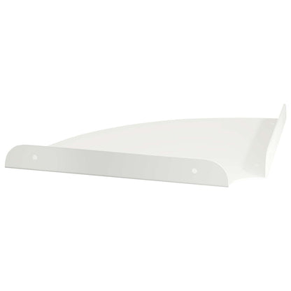 vidaXL Floating Shelf with Shelf 2 pcs White 24 x 24 x 2 cm