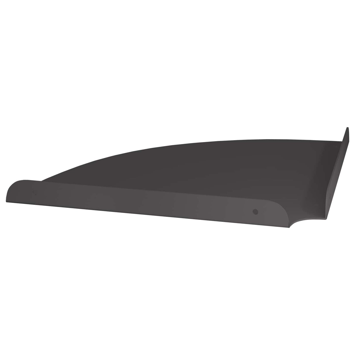 vidaXL Floating Shelf with Shelf 4 pcs Black 30 x 30 x 2 cm