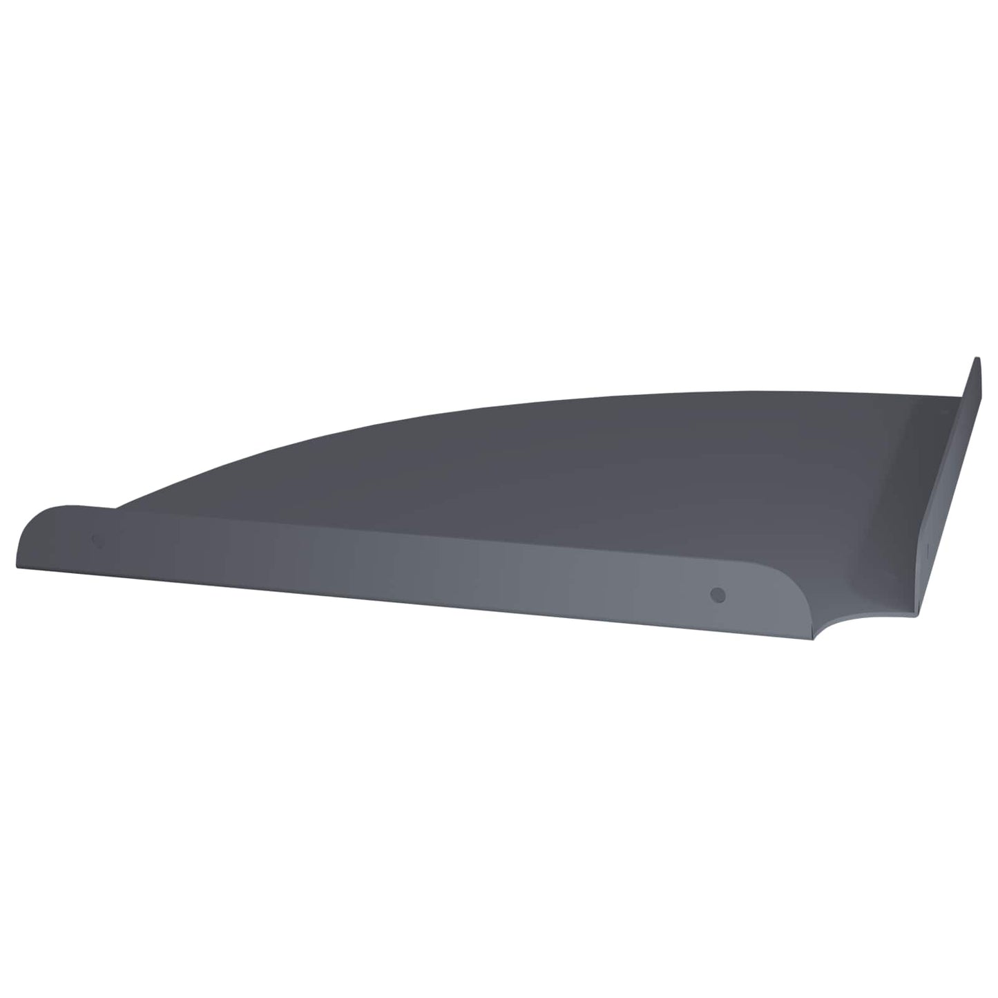 vidaXL Floating Shelf with Shelf 2 pcs Anthracite 30 x 30 x 2 cm