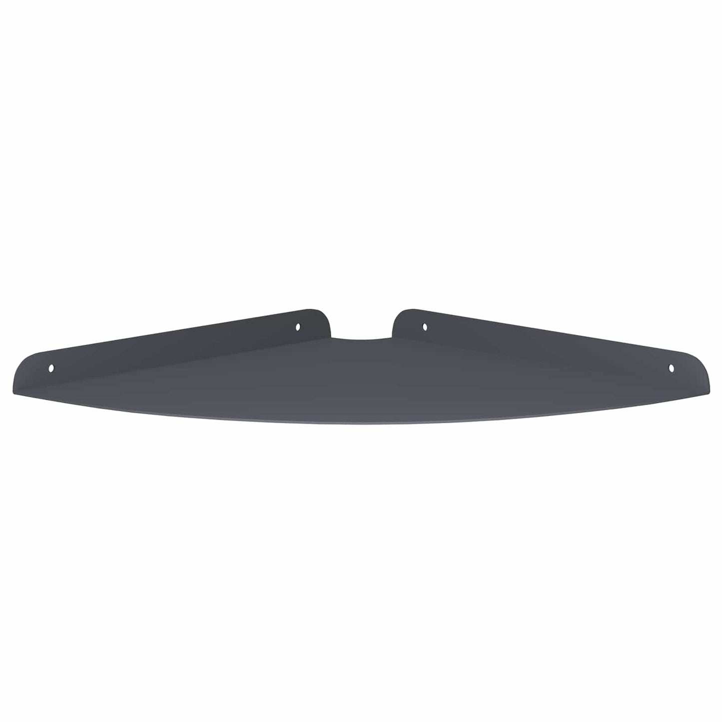 vidaXL Floating Shelf with Shelf 2 pcs Anthracite 30 x 30 x 2 cm