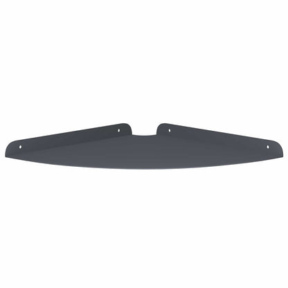 vidaXL Floating Shelf with Shelf 2 pcs Anthracite 30 x 30 x 2 cm