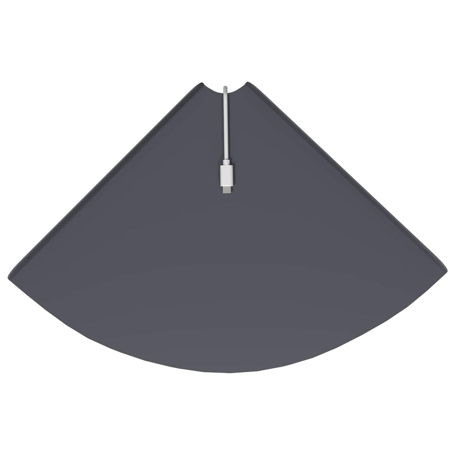 vidaXL Floating Shelf with Shelf 2 pcs Anthracite 30 x 30 x 2 cm