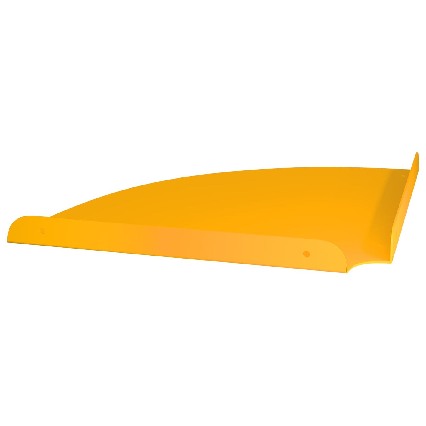 vidaXL Floating Shelf with Shelf 4 pcs Mustard Yellow 30 x 30 x 2 cm