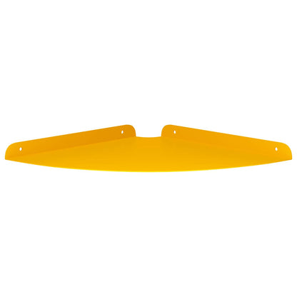 vidaXL Floating Shelf with Shelf 4 pcs Mustard Yellow 30 x 30 x 2 cm