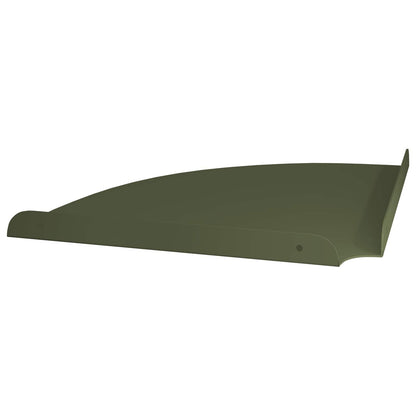 vidaXL Floating Shelf with Shelf 2 pcs Olive Green 30 x 30 x 2 cm