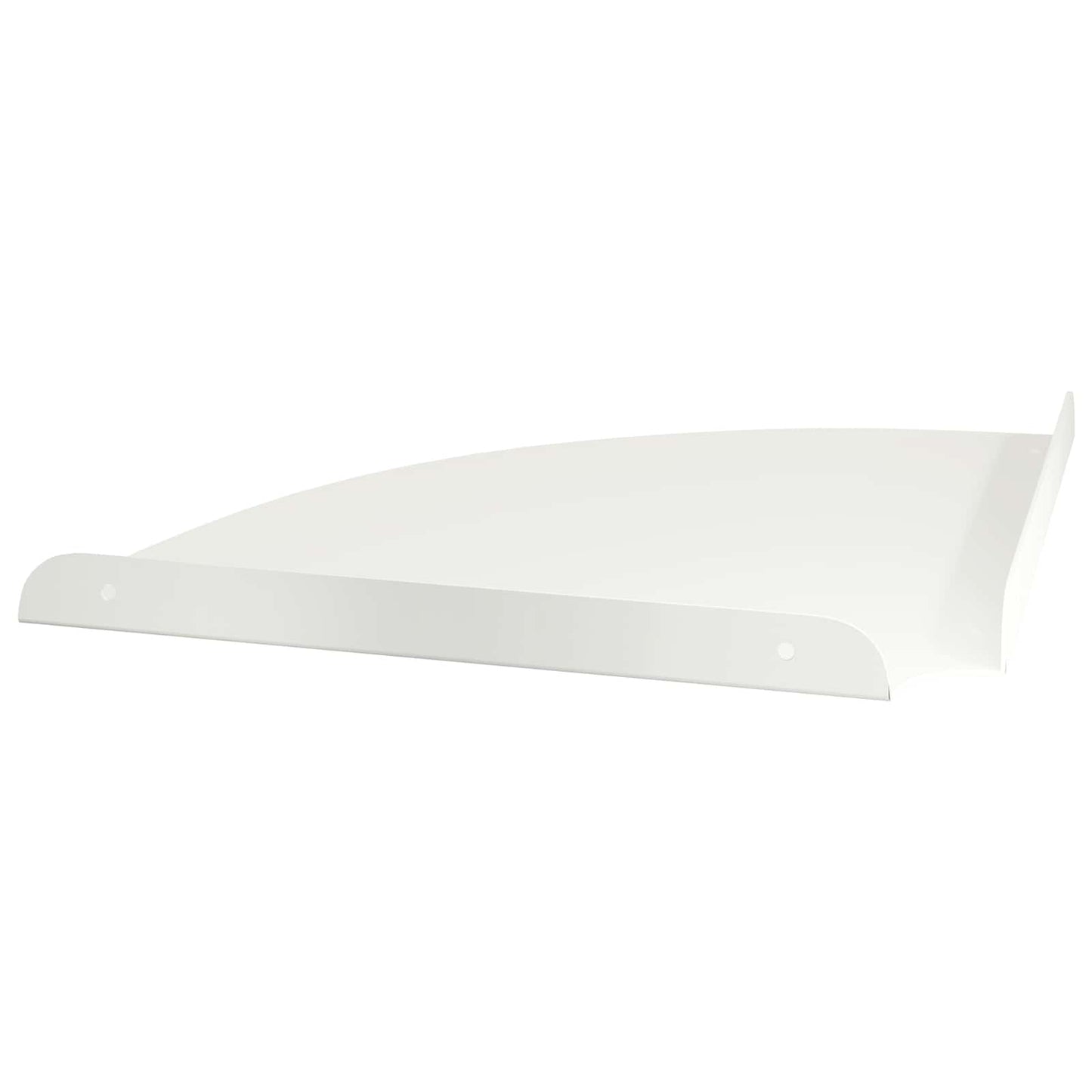 vidaXL Floating Shelf with Shelf 2 pcs White 30 x 30 x 2 cm