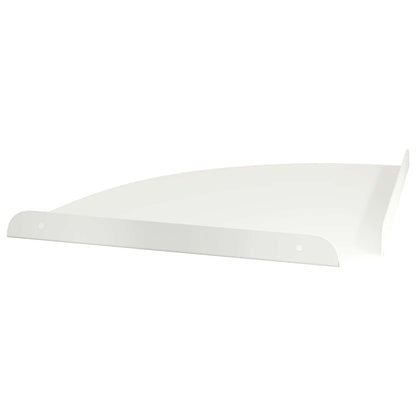 vidaXL Floating Shelf with Shelf 4 pcs White 30 x 30 x 2 cm