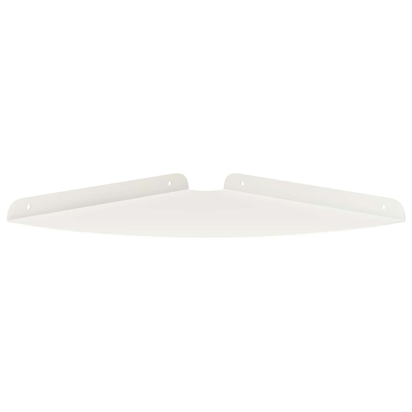 vidaXL Floating Shelf with Shelf 4 pcs White 30 x 30 x 2 cm
