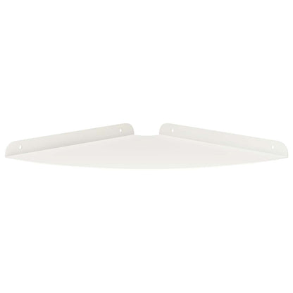 vidaXL Floating Shelf with Shelf 4 pcs White 30 x 30 x 2 cm