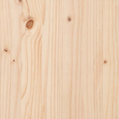vidaXL Garden Planter Nature 70 x 70 x 70 cm Solid Pine Wood