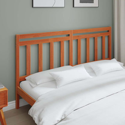 vidaXL Headboard with Headboard Wax Brown 185.5 x 100 cm