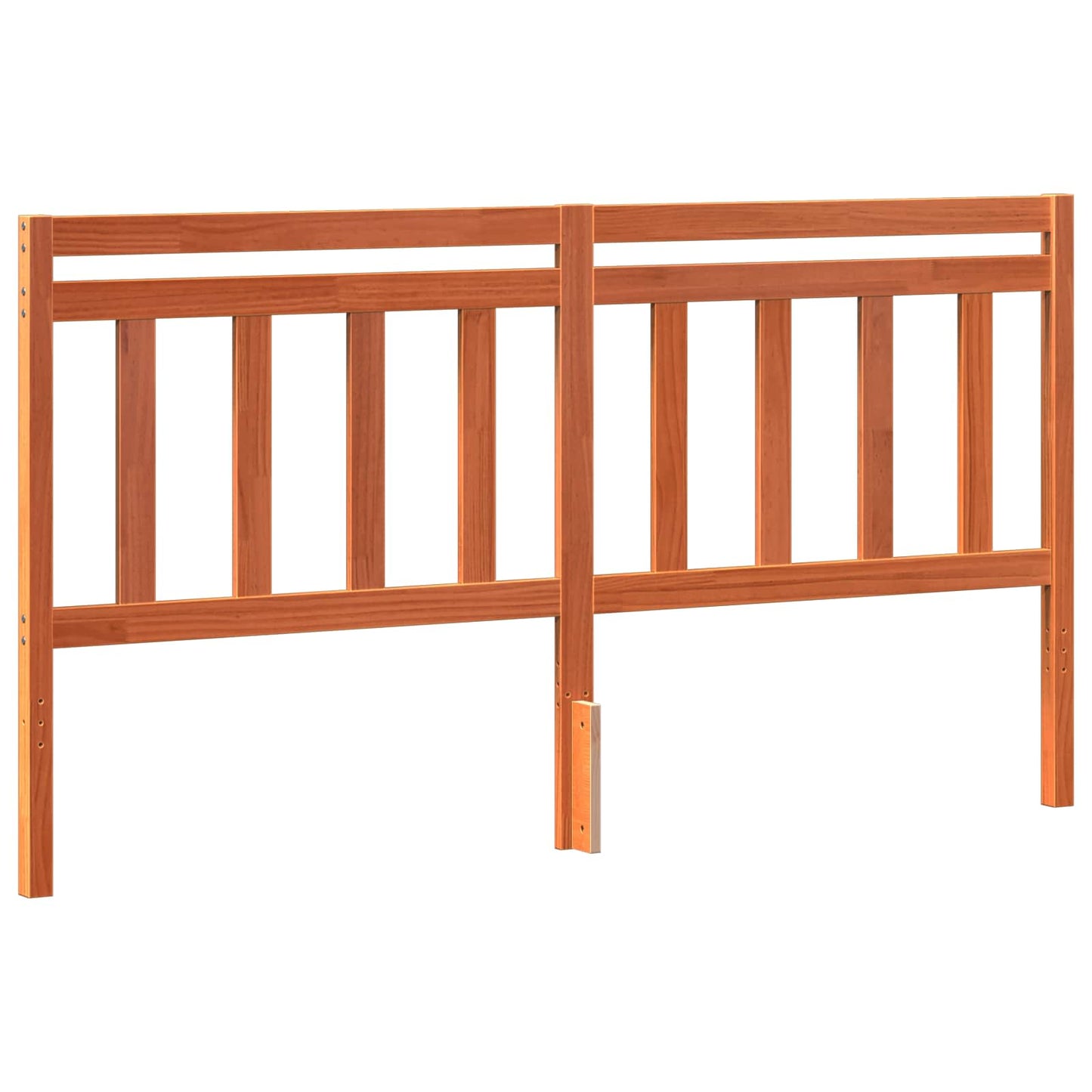 vidaXL Headboard with Headboard Wax Brown 185.5 x 100 cm
