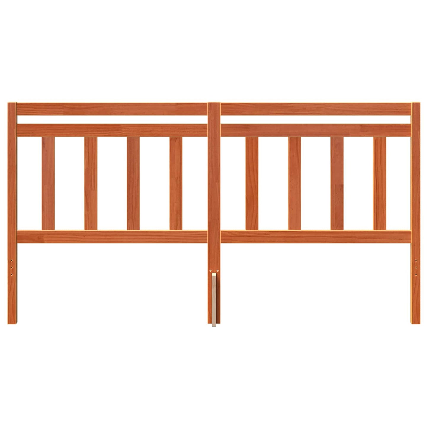 vidaXL Headboard with Headboard Wax Brown 185.5 x 100 cm