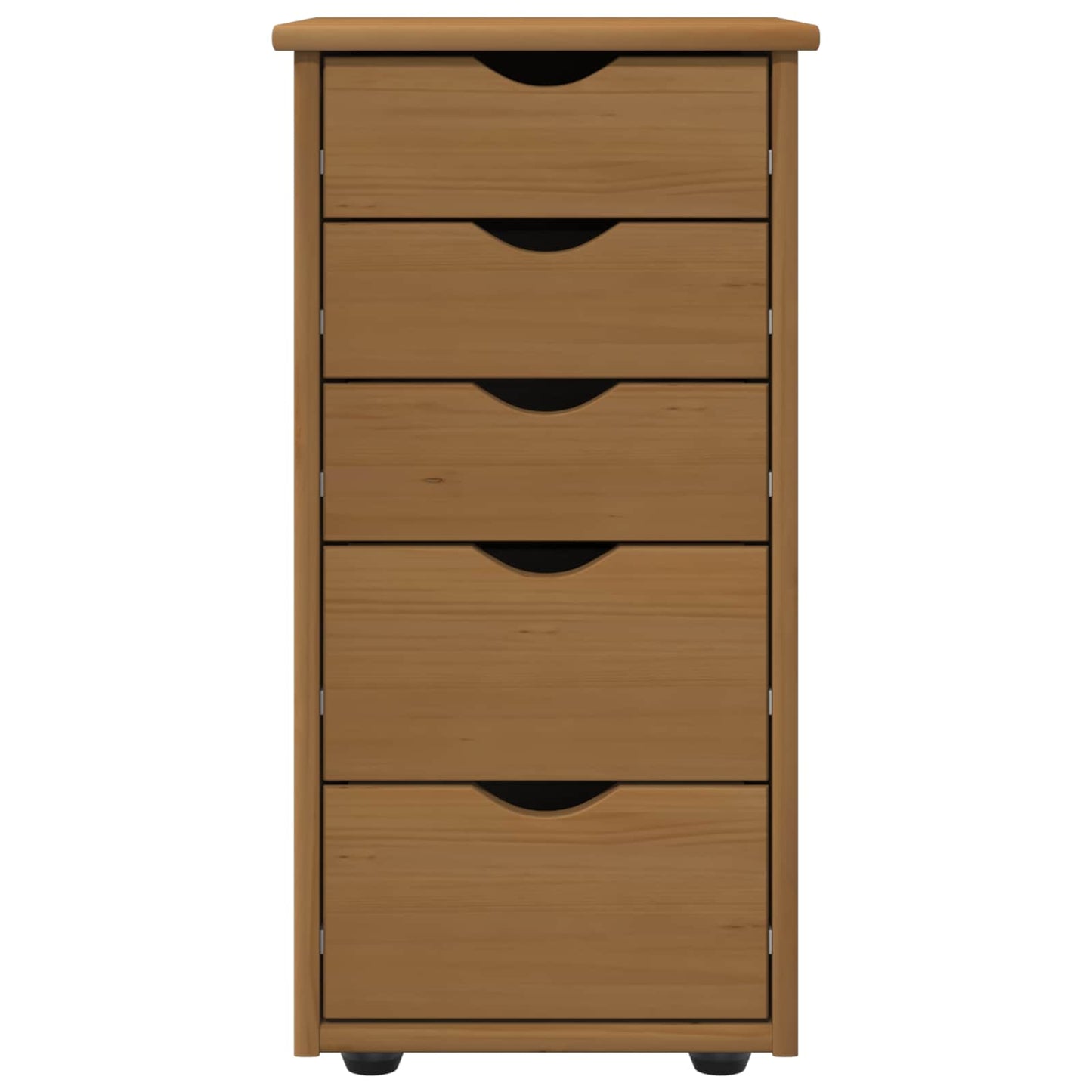 vidaXL Cabinet Honey Brown 34 x 39 x 61.5 cm Solid Pine Wood