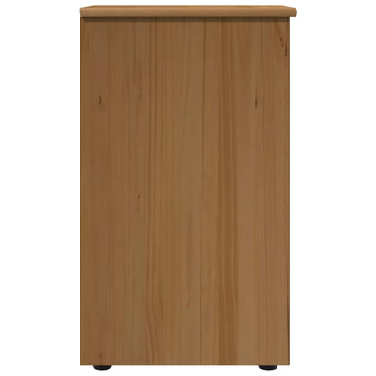 vidaXL Cabinet Honey Brown 34 x 39 x 61.5 cm Solid Pine Wood