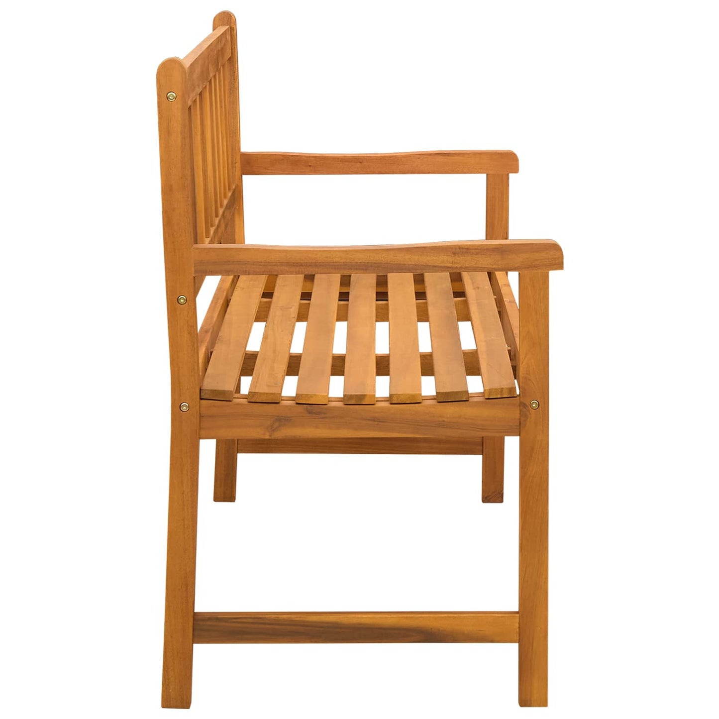 vidaXL Garden Bench 2-Seater 110 x 55 x 90 cm Solid Acacia Wood