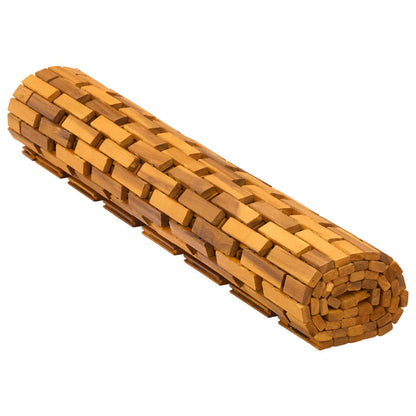 vidaXL Bath Mats Natural 85 x 120 cm Solid Acacia Wood