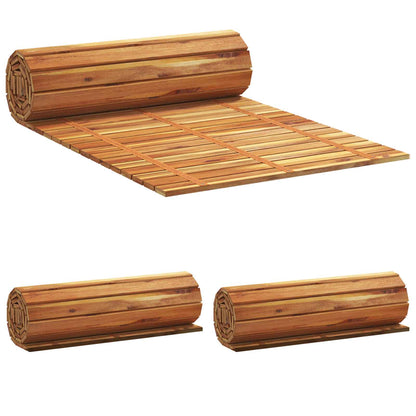 vidaXL Garden Pathway 3 pcs Natural 200 x 50 cm Solid Acacia Wood