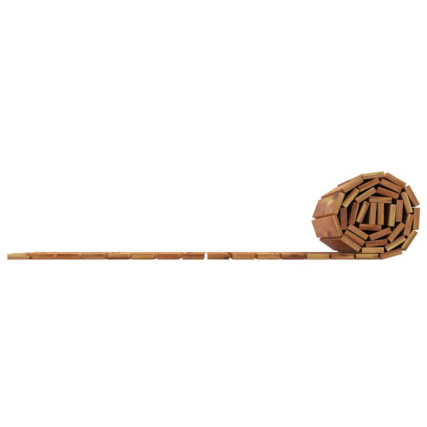 vidaXL Garden Pathway 3 pcs Natural 200 x 50 cm Solid Acacia Wood