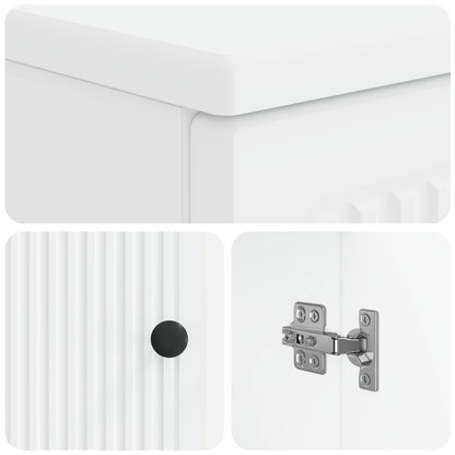 vidaXL Bathroom Sink Cabinet UTRECHT White 59.5 x 31.5x 59 cm