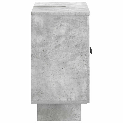vidaXL Bathroom Sink Cabinet EDE Concrete Grey 59.5 x 31.5x 59 cm