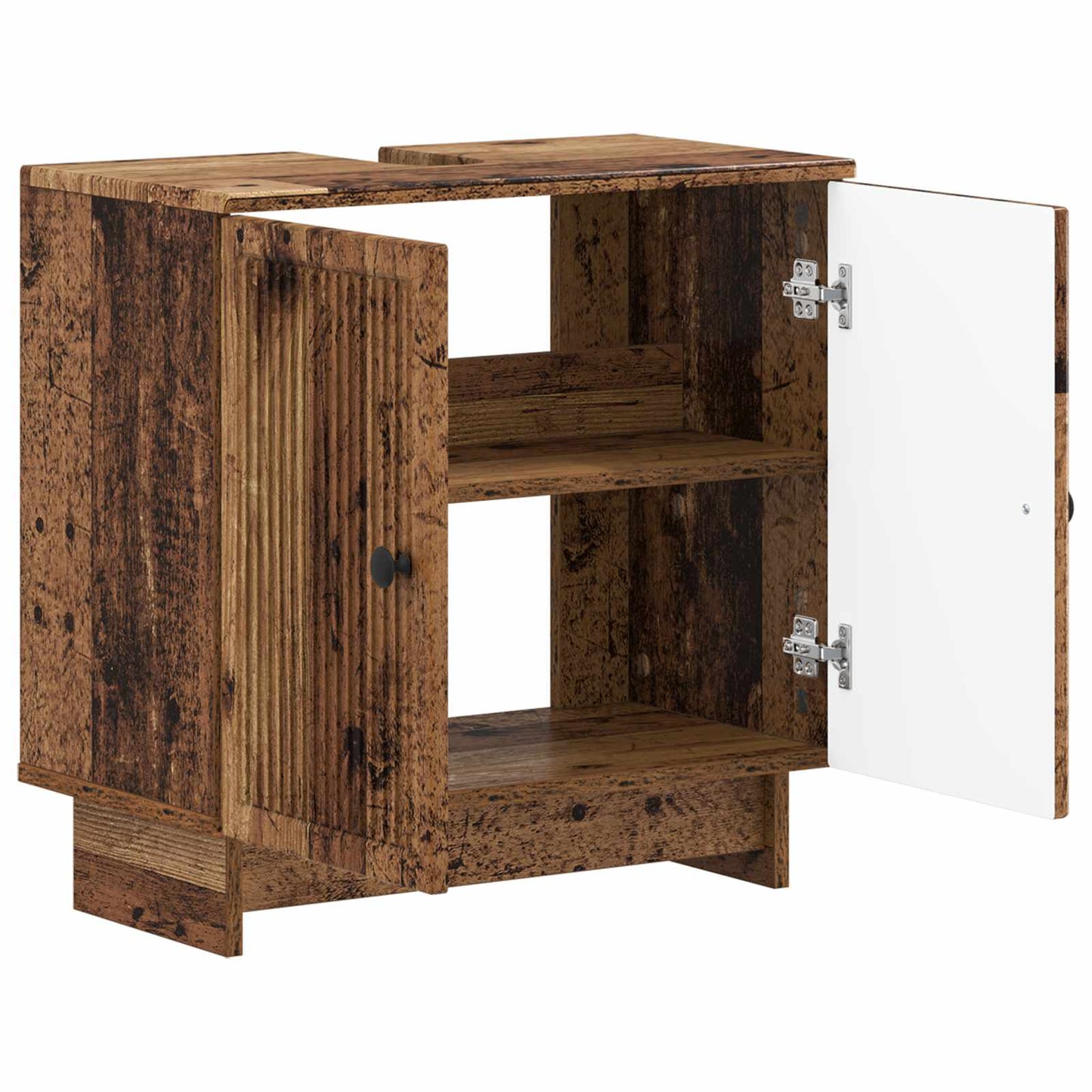vidaXL Bathroom Sink Cabinet EDE Old Wood 59.5 x 31.5x 59 cm