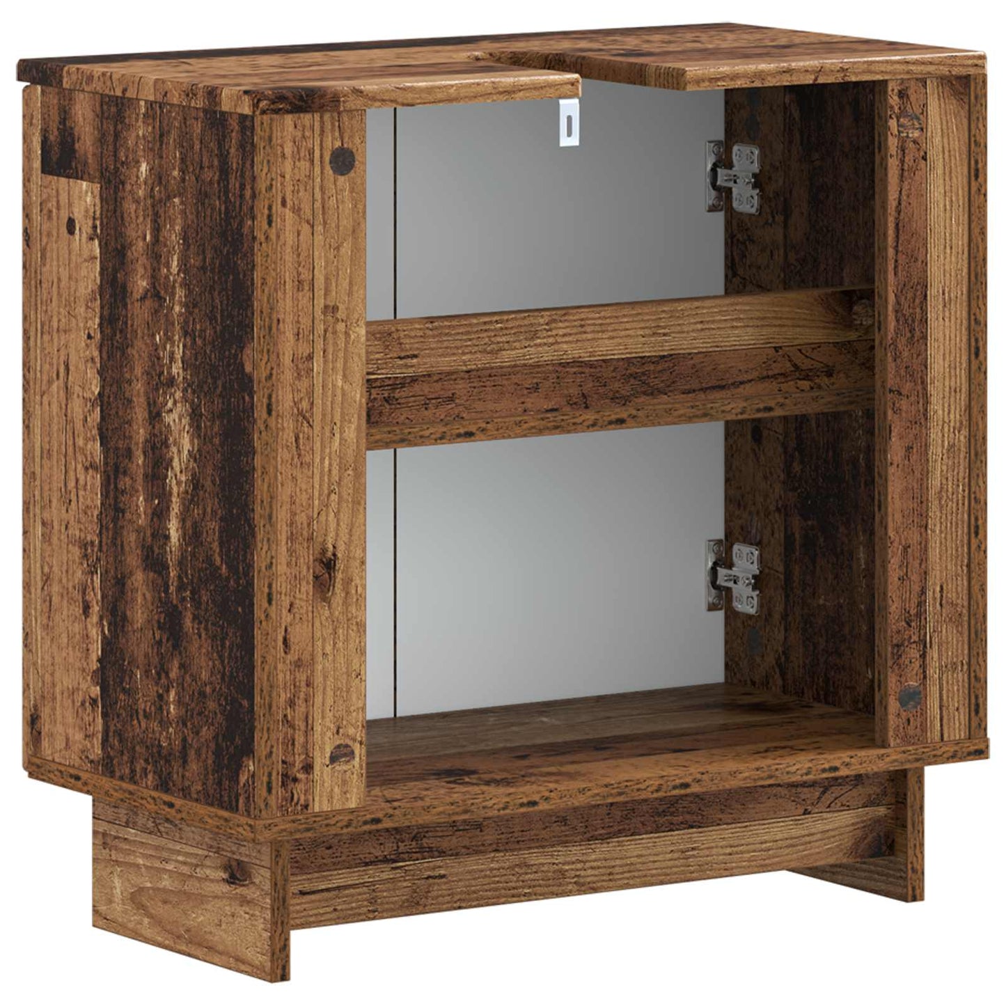 vidaXL Bathroom Sink Cabinet EDE Old Wood 59.5 x 31.5x 59 cm
