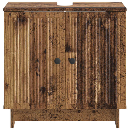 vidaXL Bathroom Sink Cabinet EDE Old Wood 59.5 x 31.5x 59 cm