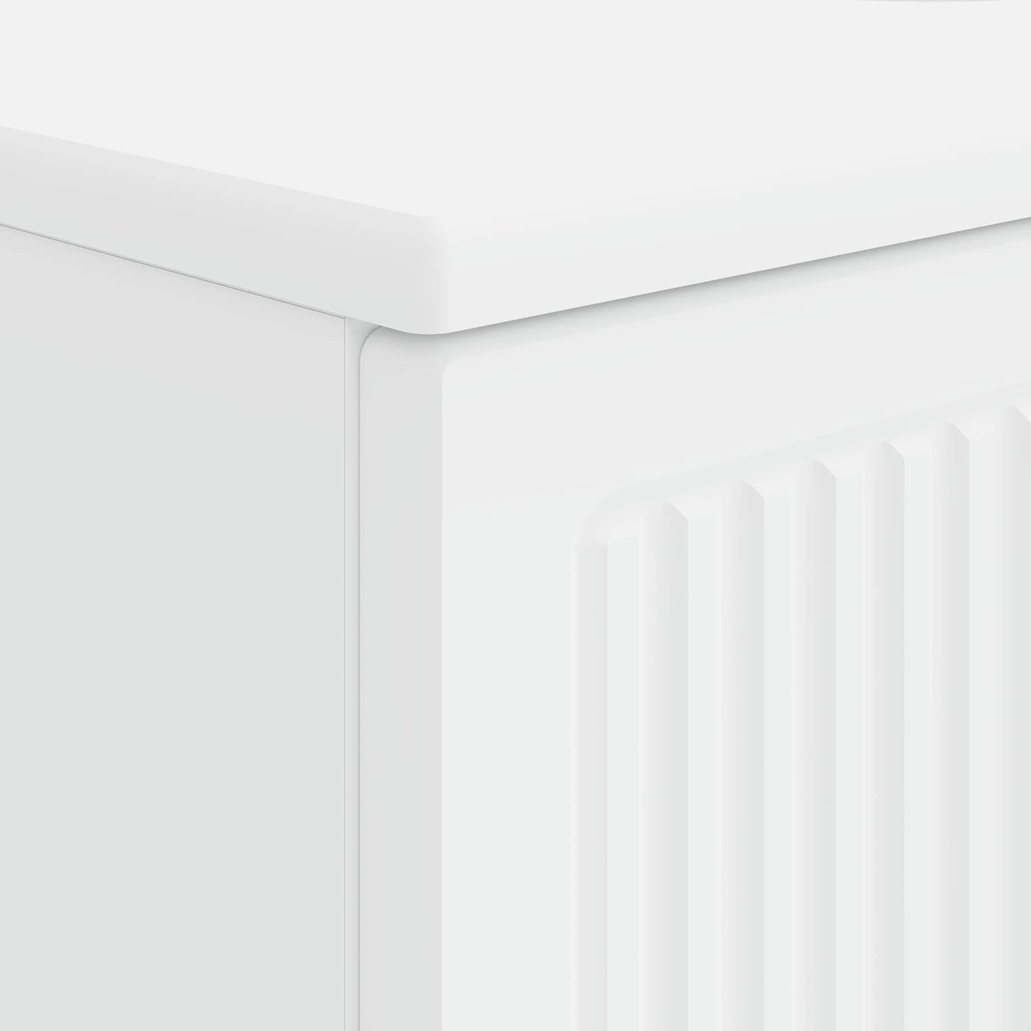 vidaXL Bathroom Sink Cabinet EDE White 82 x 41x 59 cm Engineered Wood
