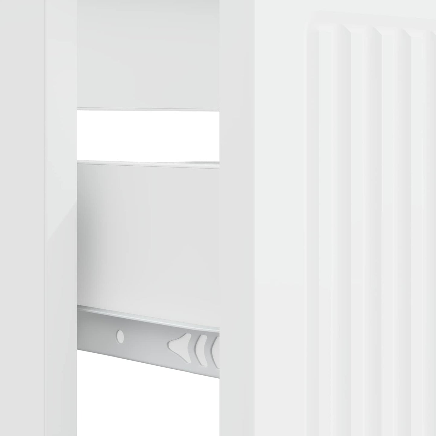 vidaXL Bathroom Sink Cabinet EDE White 82 x 41x 59 cm Engineered Wood