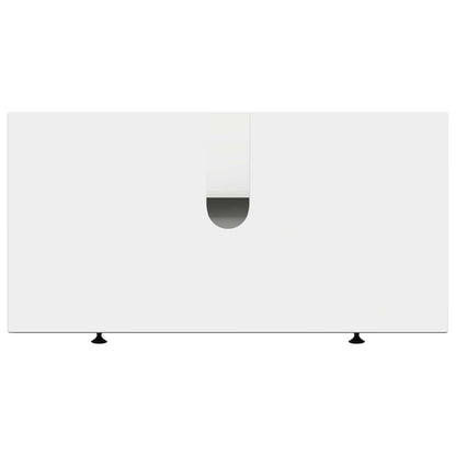 vidaXL Bathroom Sink Cabinet EDE White 82 x 41x 59 cm Engineered Wood