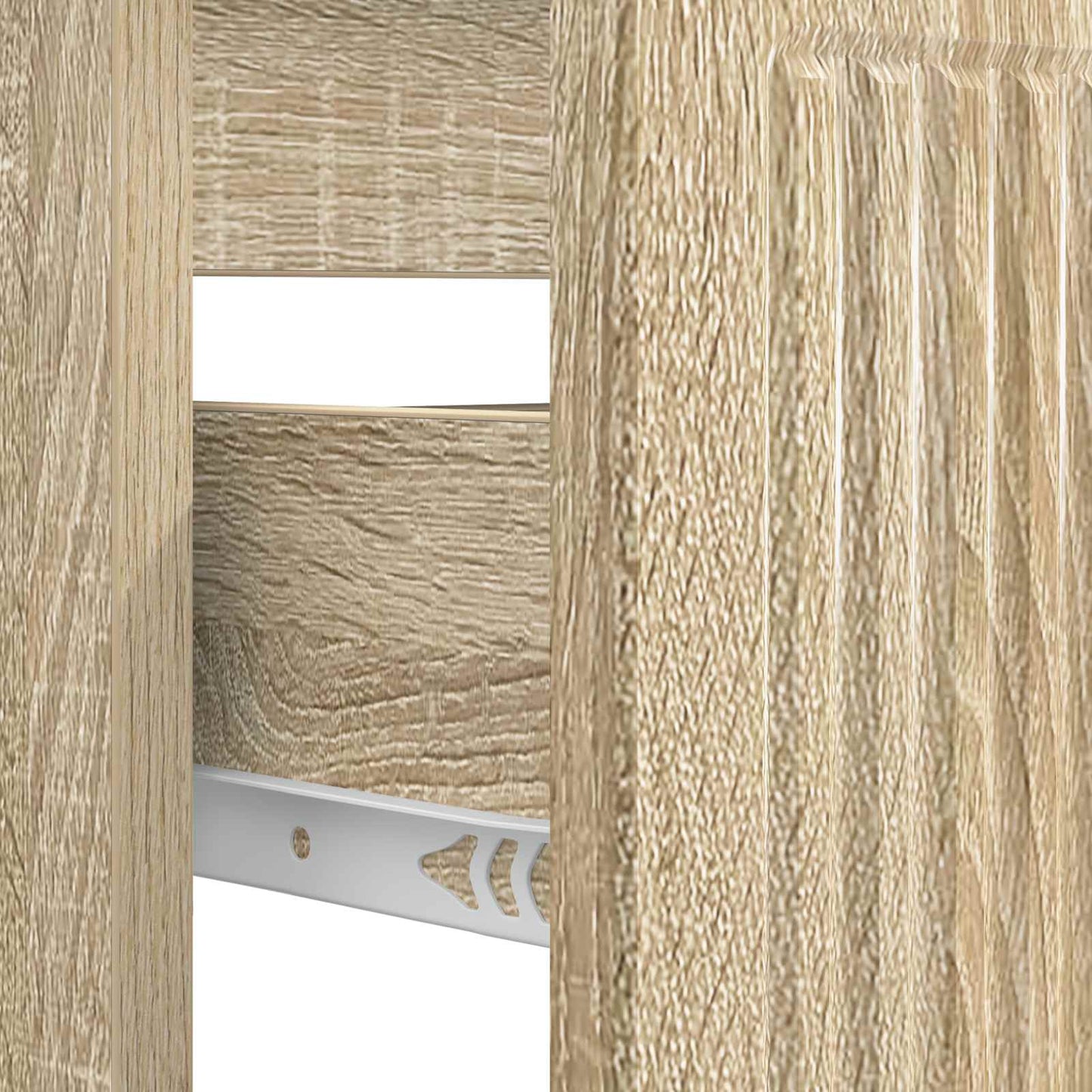 vidaXL Bathroom Sink Cabinet EDE Sonoma Oak 82 x 41x 59 cm