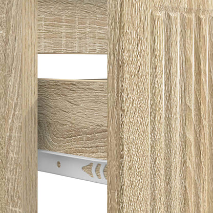 vidaXL Bathroom Sink Cabinet EDE Sonoma Oak 82 x 41x 59 cm