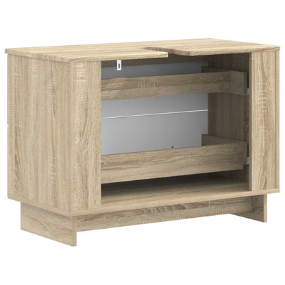 vidaXL Bathroom Sink Cabinet EDE Sonoma Oak 82 x 41x 59 cm