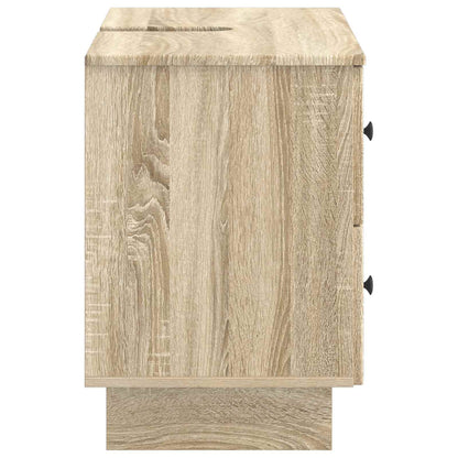 vidaXL Bathroom Sink Cabinet EDE Sonoma Oak 82 x 41x 59 cm
