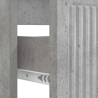vidaXL Bathroom Sink Cabinet EDE Concrete Grey 82 x 41x 59 cm