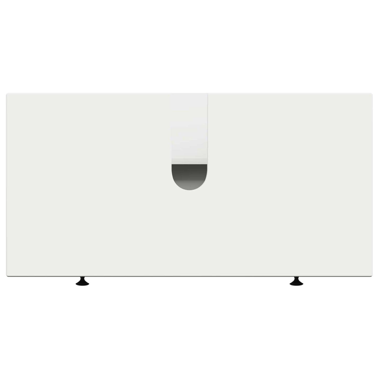 vidaXL Bathroom Sink Cabinet EDE High Gloss White 82 x 41x 59 cm